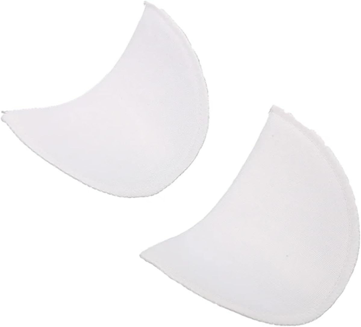 Shoulder Pads 30Pairs Anti-Slip Sponge Shoulder Pads - Unisex for Overcoat/T-Shirt(White)