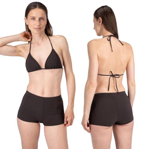 Short de bain femme Wallien noir pour activités aquatiques sportives