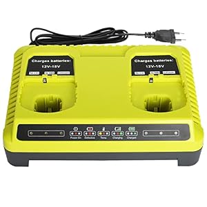 YEX-BUR P117 Dual 18V Batterieladegerät