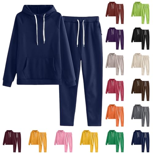 Womens 2 Piece Outfits Lounge Hoodie Sweatsuit...