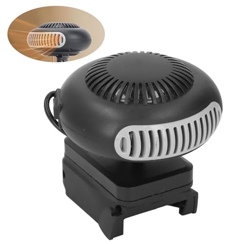 Riscaldatore Spazio Portatile, Riscaldatore a Batteria Elettrica 170W tranquillità con 2 Temperature per Campeggio Uffici Automobilistici,Compatibili con 48 11 1820 Batterie