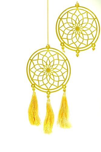 Image of Spiritual Car Hanging Accessories: Elevate Car, Home, and Office Decor with Divine God Elegance (Flower)