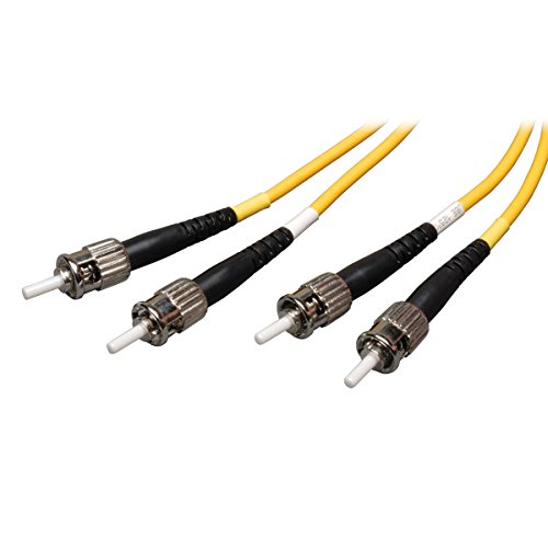 Câble de fibre optique Tripp Lite 1m noir monomode 8.3 125 µm pour liaison réseau ST ST