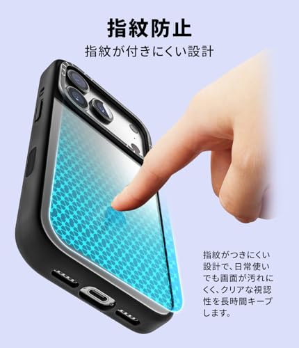 CASETiFY ミラー iPhone 17 Pro Max ケース シルバー (ブラックバンパー) の商品画像 4