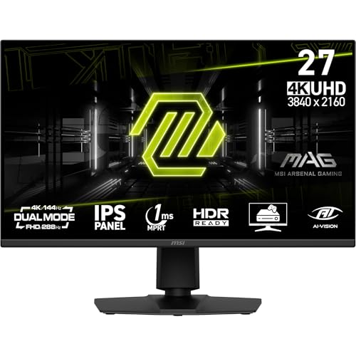Monitor MSI MAG 275UPD E14 27 UltraHD 4K 144Hz IPS HDR Altavoces 1ms - vue 3