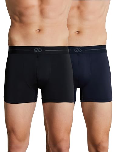 Image of Symbol Premium Men's Microfiber Blend Ultra-Soft Stretch Trunks | Underwear (Available in Combo Packs)