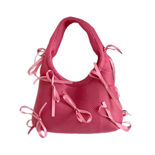 Petit sac à main avec nœud décoratif élégant et finitions de style français