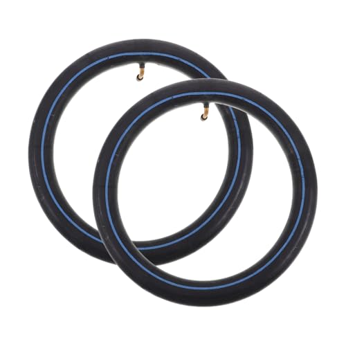 Yardwe 2Pcs Durable Replacement Inner Tubes for Electric Scooters Bicycles and Wheelbarrows Enhanced Comfort and Blowout Protection Versatile for Urban and Rural Roads