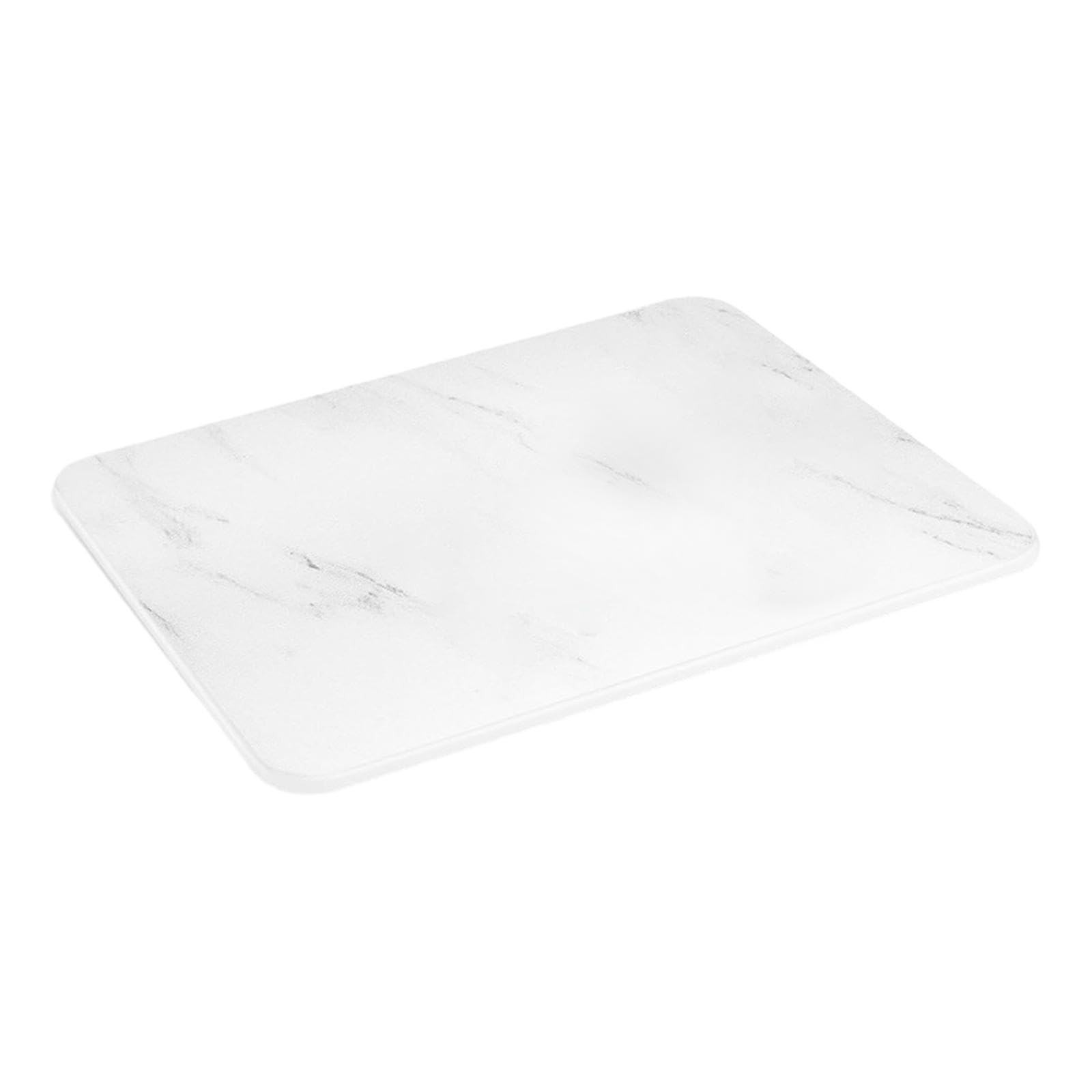 MagiDeal Tapis de séchage de vaisselle en pierre, égouttoir à vaisselle, tapis de rangement, tapis en pierre polyvalent, plateau de séchage pour la vaisselle,