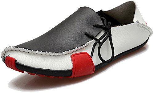 Men's Genuine Leather Slipper Loafers Flat Shoes Slip-Ons