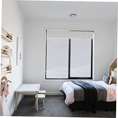 Película opaca para ventana baño 45x200cm PVC transparente miniatura 3