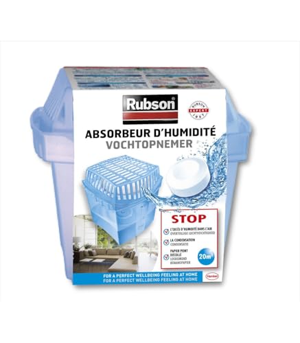 RUBSON absorbeur d'humidité "Basic" pour pièce de 20 m² -