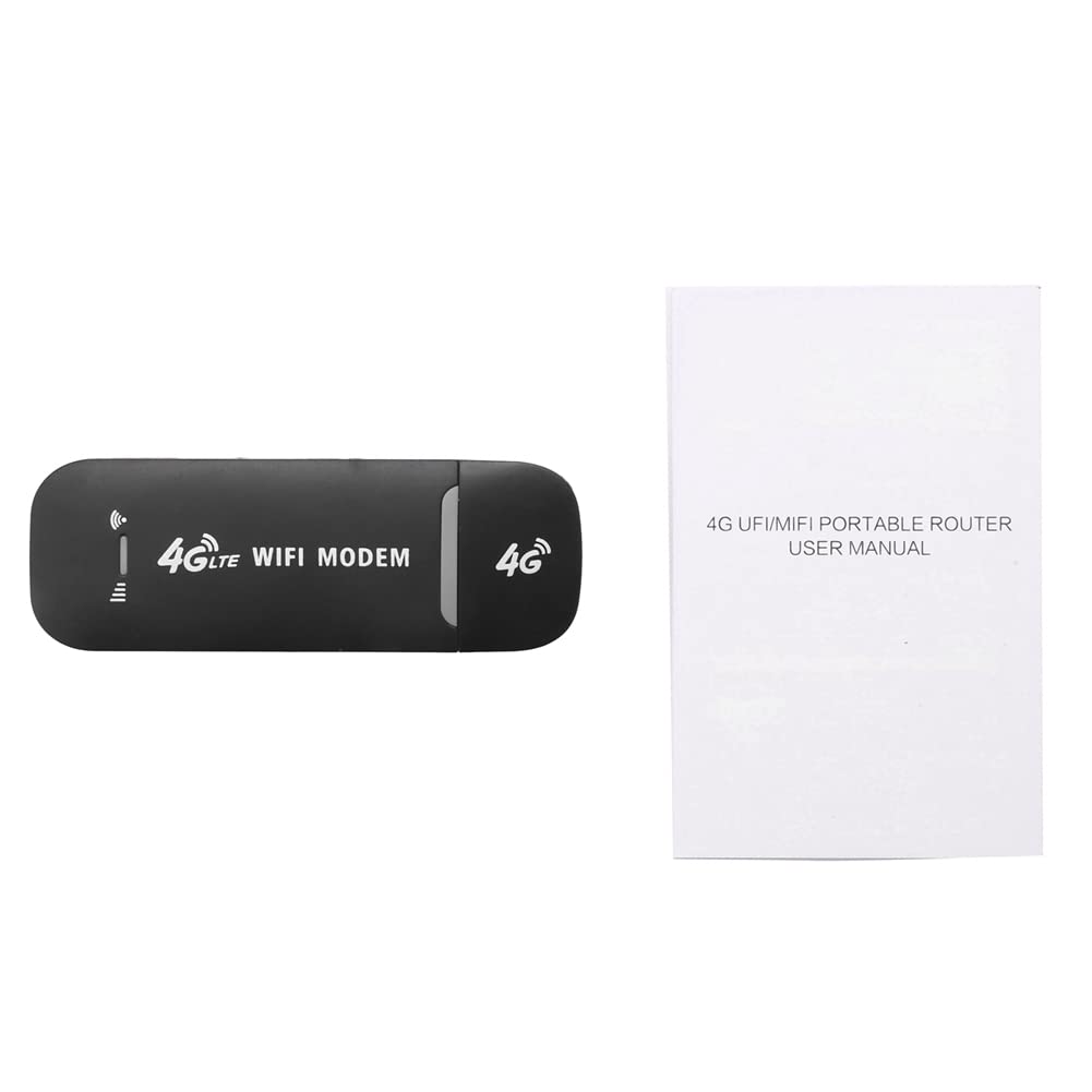 ISTOVO 3X Modem USB 4G Router WiFi Dongle USB 150 Mbps con Slot per Scheda SIM Car Wireless Hotspot Pocket Mobile WiFi
