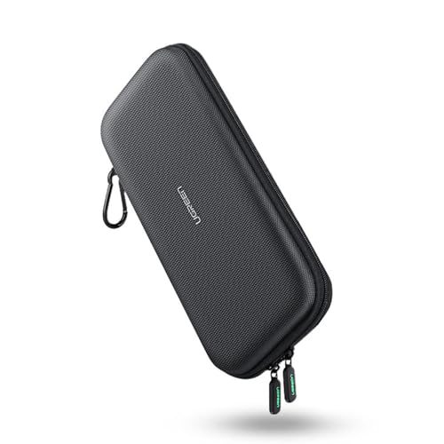 MPOWER Case Bag Bolsa Armazenamento para Nintendo Switch Preto Design Portátil Zíper Duplo Material