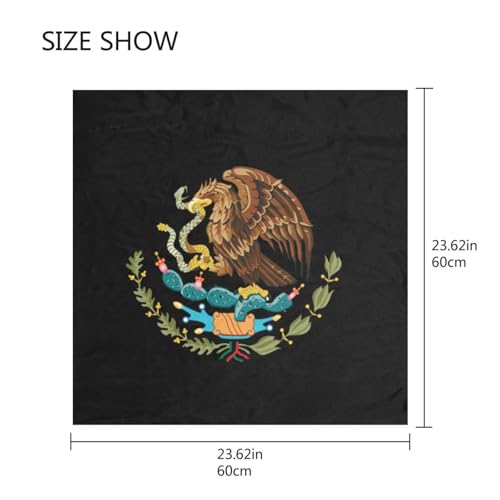 Silk Scarf Head Hair Wraps Bandana Square Satin Head Scarf for Women 23.6"x23.6"2