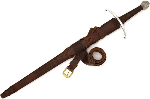 Miniatura 3 de Medieval Warrior Auténtica espada larga clásica hecha a mano (60845)