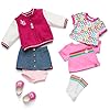 American Girl, Truly Me 18-inch Doll #127 with Hazel Eyes, Curly Dark-Brown Hair, Very Deep Skin, for Ages 6+