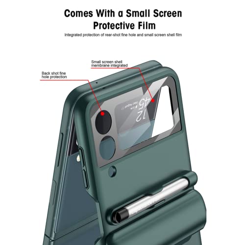 Capa Para Samsung Galaxy Z Flip 4, Proteção De Dobradiça Magnética, Capa Flip4 à Prova De Choque, Pr