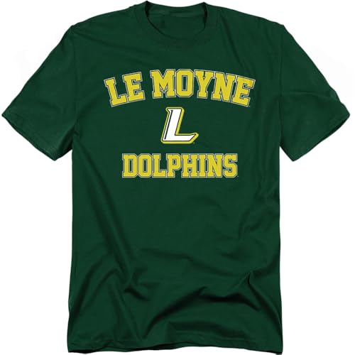 LOGOVISION Le Moyne College Campus Classic Unisex Adult T Shirt, Hunter Green, Small