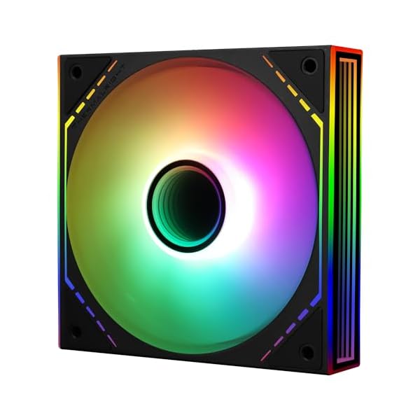 Thermalright TL-M12-S ARGB Mirror Light 120mm PWM Silent CPU Cooler Fan for Case and CPU Cooling