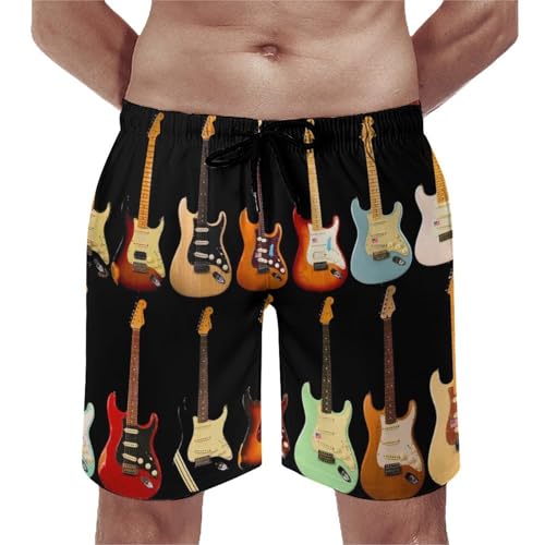 Men's Swim Trunks Yellow Brick Road Beach Shorts with Pockets Mesh Lining Swimwear Bathing Quick Suits