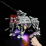 BrickBling LED Light Compatible with Lego 75337 at-TE Walker Building, Lighting Kit Compatible with Lego at TE 2022 (Voice Control Version) (No Model, Lights Only)