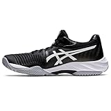 ASICS Herren Netburner Ballistic FlyteFoam 3 Volleyballschuhe, schwarz / weiß, 42 EU