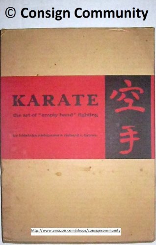Karate Art of Empty Hand Fight 0804803404 Book Cover