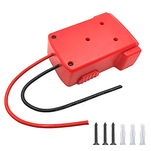 M18 Power Wheel Adapter for Milwaukee 18V M18 Battery Dock Power Mount Connector M18 Battery Adapter