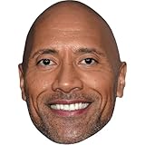 Dwayne 'The Rock' Johnson (Stubble) Masques de celebrites