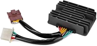 QCHIAN Voltage Regulator Rectifier Motorcycle Voltage Regulator Rectifier For Aprilia RSV1000 2004 2005 2006 2007 2008 RSV 1000 For Tuono 2006 2007 2008 2009, AP8127144 Motorbike Rectifiers