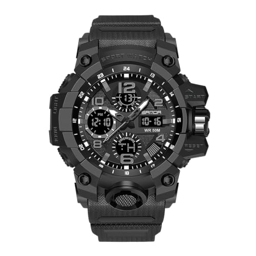 Waterproof Sports Watch with Night Light