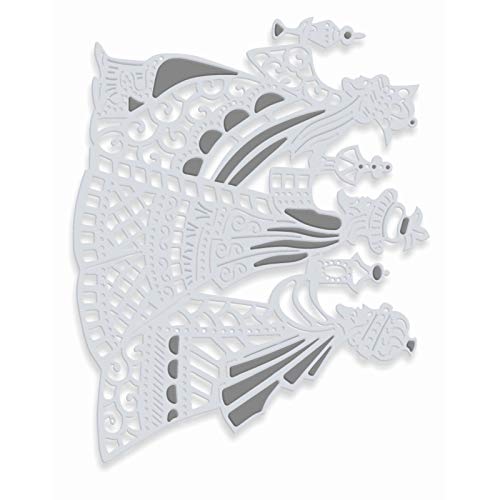 Sweet Dixie, fustella in metallo, grigio, misura