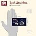 Paper Junkie 60-Pack Love Notes for Her - 2 x 3.5 In, Multicolor, 250gsm Cardstock - Love Notes for Him with Envelopes Included