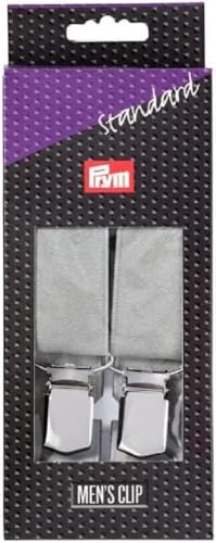Tirantes Prym Men's Clip Standard Braces accesorios elasticos para pantalones de vestir