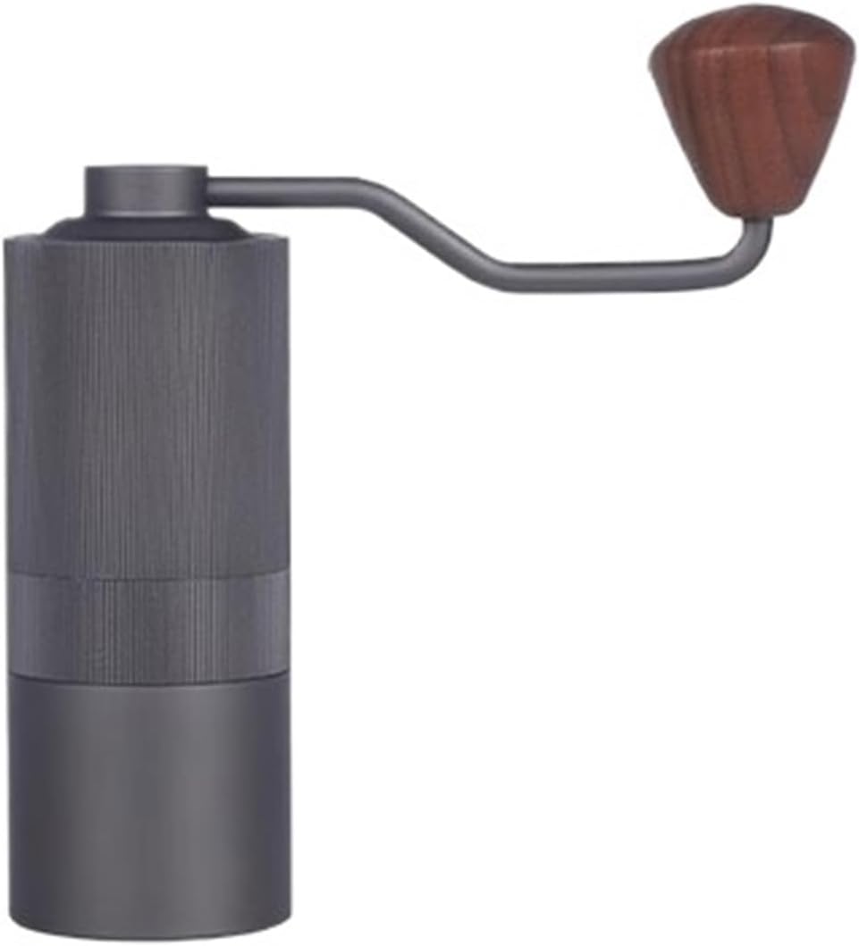 Portable Manual Coffee Grinder CNC Stainless Steel 6 Core Grinding Espresso Hand Bar Accessories Tool Grinders Maker(Gray 6 Core)