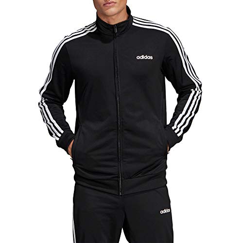 Adidas Herren Essentials 3-Streifen Trainingsjacke Black/White L
