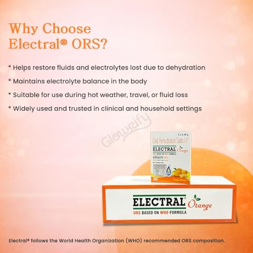 Image of ELECTRAL Oral Rehydration Salts I.P., Orange