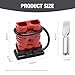 Hoypeyfiy 6Pcs 175A 12-36V Battery Quick Connector Kit, 2-4 Gauge Wire Quick Connect Plugs Kit, Red Quick Connect Jumper Cables Recovery Kit for Car Lifts Motors Trailer Towing ATV Winch