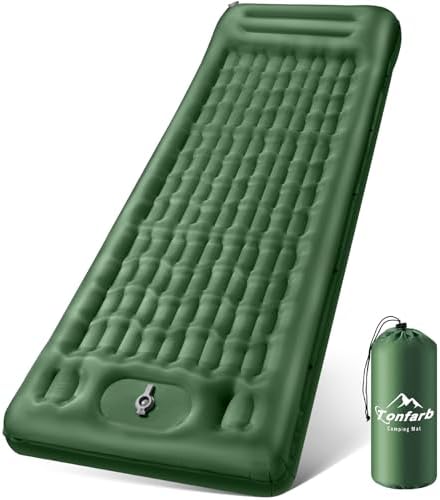 Isomatte Camping Selbstaufblasend, 12CM Verdicktes Aufblasbare Ma...