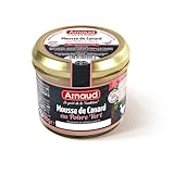 Mousse de canard au poivre vert - Bocal 90g