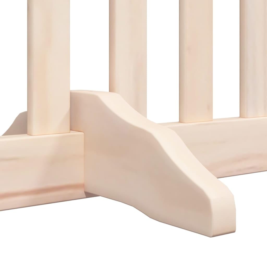 Puerta plegable para perros de madera de álamo de 320 cm, independiente, plegable, ideal como barrera para casa, apartamento, jardín, protección y seguridad para cachorros y perros