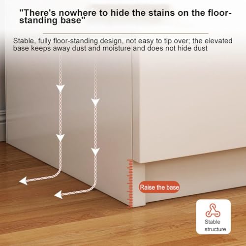 Table de chevet double tiroir pour organiser une chambre encombrée