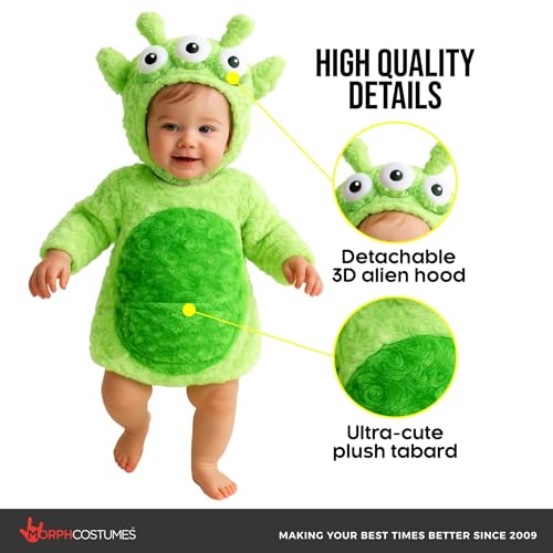 Disfraz Alienígena Plush para Bebés y Niños miniatura 3