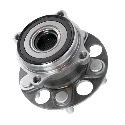 Image of Detroit Axle - FWD Rear Wheel Bearing Hubs for 2014 2015 2016 MDX, 2 Wheel Bearing and Hubs Assembly Replacement Pair Hubs