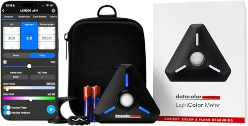 Datacolor Spyder LightColor Meter LCM200 ���C�����X �I�o �F���x���� �J���[���[�^�[ iOS/Android�Ή� �y�������K�i�z