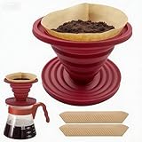 LAIYORA Zusammenklappbarer Kaffee-Tropfer zum Übergießen