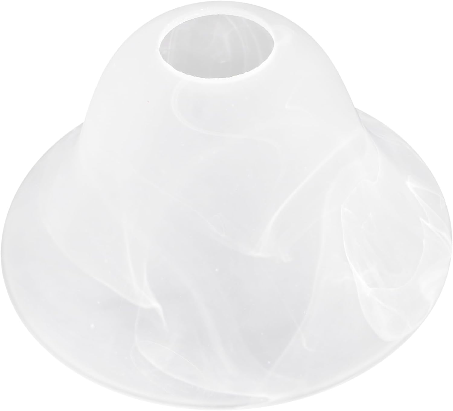 Frosted Glass Lampshade E27 Base Chic Pendant Light Cover for Ceiling and Hanging Fixtures for Living Room Dining Room and Bedroom Lighting