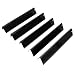 Unicook Heavy Duty Porcelain Flavorizer Bar, 15.25" Grill Heat Plate Replacement Parts, Heat Shield Tent, BBQ Burner Cover, Flame Tamer for Most Weber 300 Series Grills and More