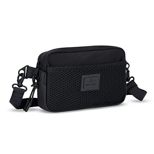 Sac banane femme noir Johnny Urban Elliot déperlant pour festival